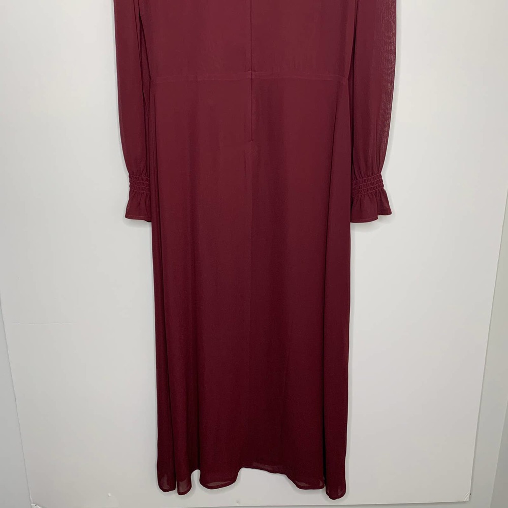 Reformation Burgundy Midi Dress - Picture 15 of 16
